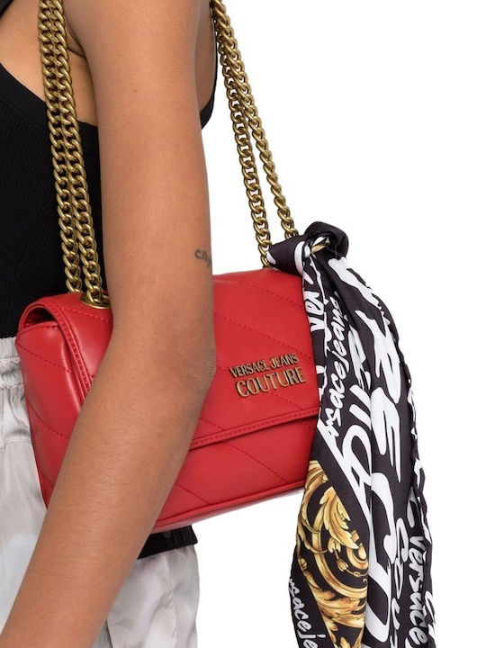 Versace Γυναικεία Τσάντα 'Ωμου Κόκκινη