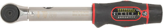 Norbar Δυναμόκλειδο Καρέ 1/4" Ροπής 4-20 Nm με Μήκος 23εκ.
