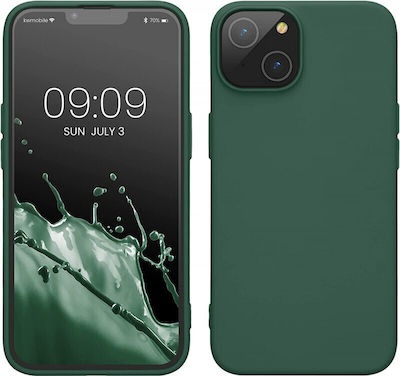 KWmobile Rubberized Back Cover Σιλικόνης Forest Green (iPhone 14)