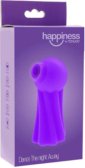 ToyJoy Happiness Dance The Night Away Clitoral Vibrator 10.5cm Purple