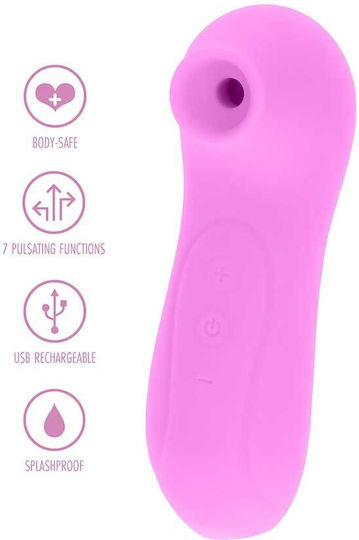 ToyJoy Happiness Too Hot To Handle Klitoris Vibrator 4.5cm Pink