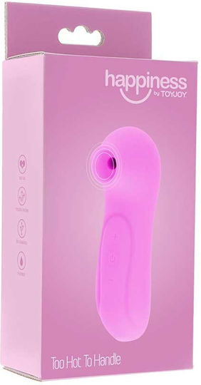 ToyJoy Happiness Too Hot To Handle Klitoris Vibrator 4.5cm Pink