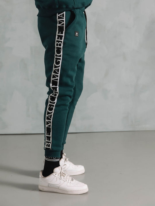 Magic Bee MB Men's Sweatpants with Rubber Green