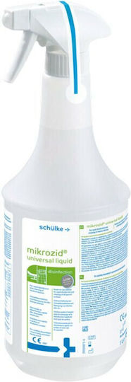 Schulke Mikrozid Universal Καθαριστικό Υγρό Γενικής Χρήσης με Απολυμαντική Δράση 1lt