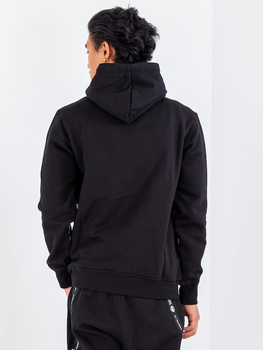 Sweatshirt with Hood Black