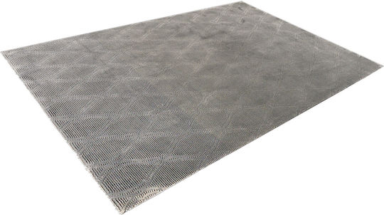 Tzikas Carpets Modern Schlafzimmer-Teppichsets Schwarz 3 Stück