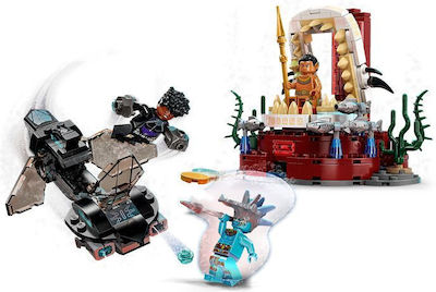 Lego Super Heroes King Namor's Throne Room pentru 7+ ani