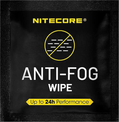 NiteCore Anti-Fog Wipe Πανάκι Καθαρισμού Γυαλιών Αντιθαμβωτικό 30τμχ