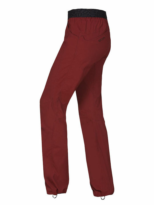 Ocun Mania Bărbați Lung Pantaloni Cățărare Roșu