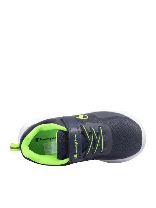 Softy Evolve B Td Kids Sports Shoes Running with Hoop & Loop Closure Navy Blue