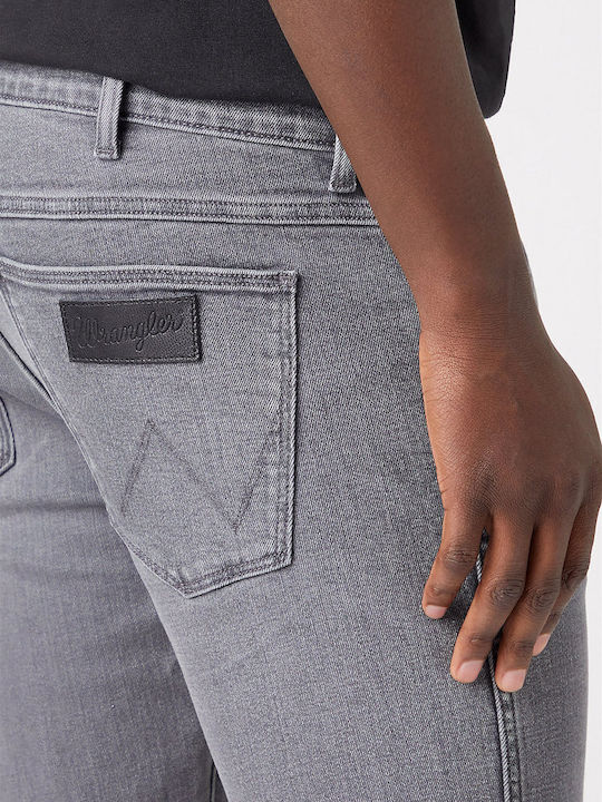 Larston Pantaloni Jeans pentru Bărbați cu Croială Slim Tapered Gri