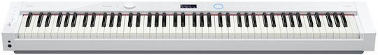Casio Ηλεκτρικό Όρθιο Πιάνο PX-S7000 με 88 Βαρυκεντρισμένα Πλήκτρα Ενσωματωμένα Ηχεία και Σύνδεση με Ακουστικά και Υπολογιστή White