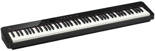 Casio Ηλεκτρικό Όρθιο Πιάνο PX-S5000 με 88 Βαρυκεντρισμένα Πλήκτρα Ενσωματωμένα Ηχεία και Σύνδεση με Ακουστικά και Υπολογιστή Black