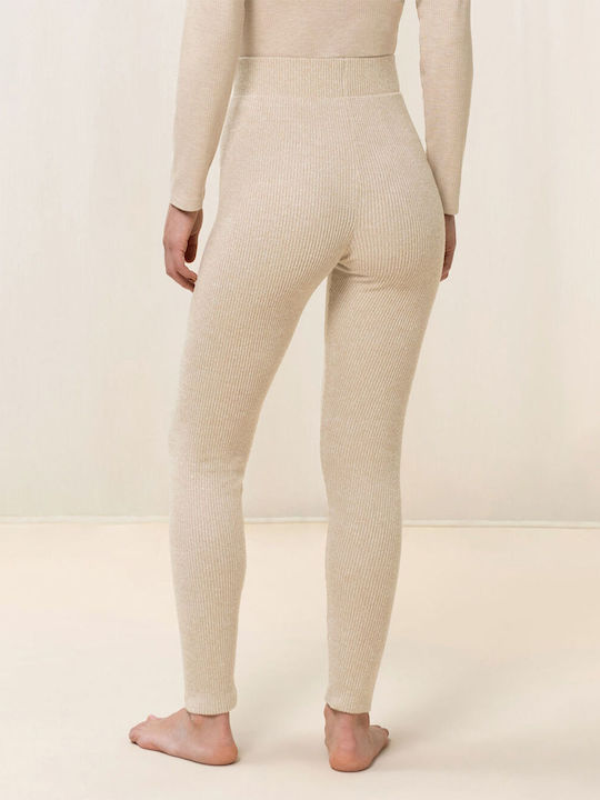 Triumph Frauen Lang Leggings Beige