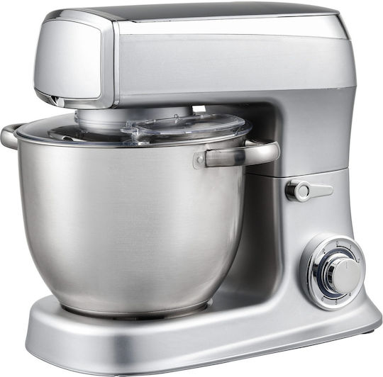 Royalty Line RL-PKM-2100 Stand Mixer 2100W with Stainless Mixing Bowl 7.5lt Black