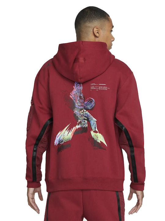 Jordan 23 Engineered Burgundy with Hood