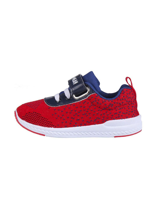 Disney Kids Sneakers Spiderman Red