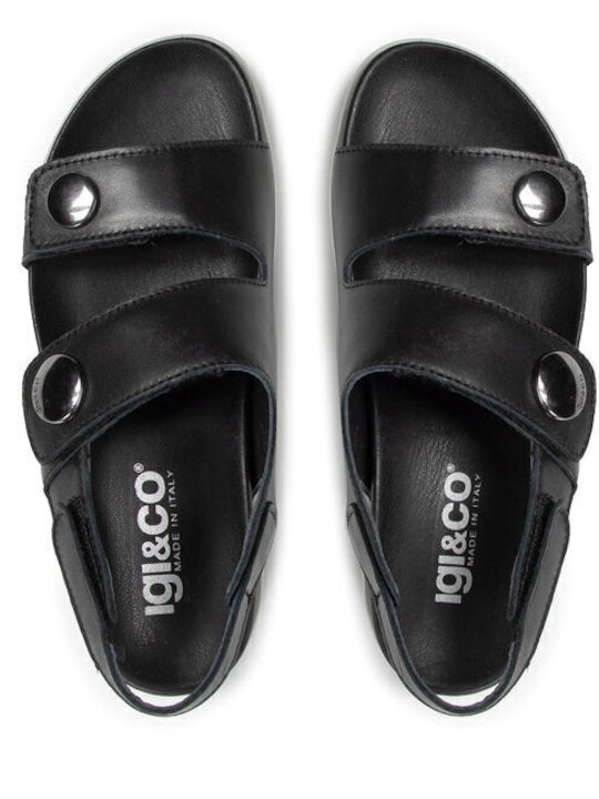 Anatomic Women's Leather Platform Shoes Black