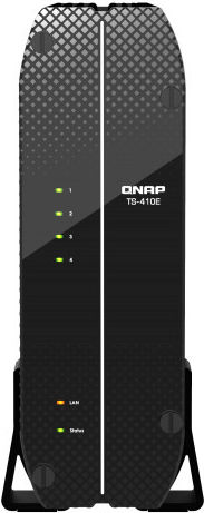 QNap TS-410E NAS Tower με 4 θέσεις για SSD και 2 θύρες Ethernet