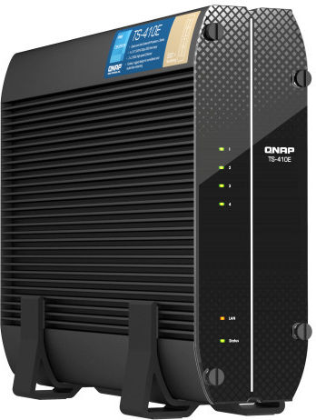 QNap TS-410E NAS Tower με 4 θέσεις για SSD και 2 θύρες Ethernet
