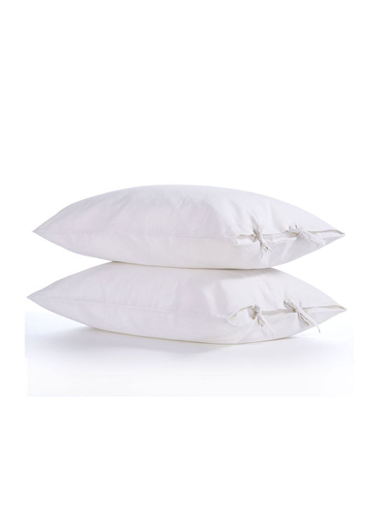 Nef-Nef Homeware Чаршаф Кралица 240x270см. Ecru