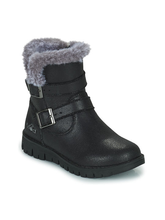 Mod8 Westy Kids Boots with Zipper Black