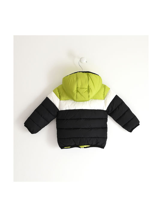 iDO Kids Casual Jacket Short with Hood Black