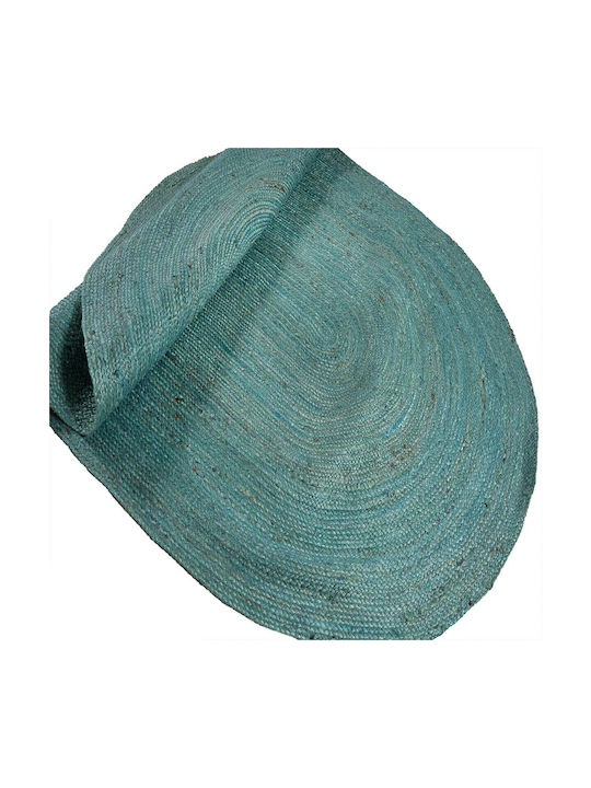 Balsan Oval Jute Χαλί Ορθογώνιο Καλοκαιρινό από Γιούτα Turkuaz x170cm
