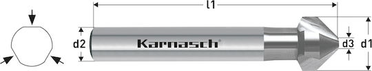 Karnasch Φρέζα Κοβαλτίου για Μέταλλο 12.4mm