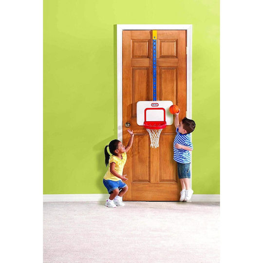 Little Tikes Indoor Over Door Basketball Hoop with Ball Attach N Play MP1