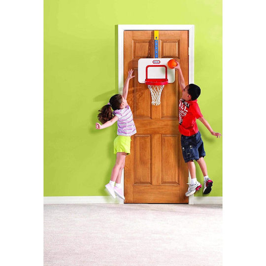 Little Tikes Indoor Over Door Basketball Hoop with Ball Attach N Play MP1