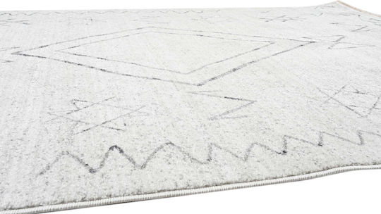 Balsan Modern Schlafzimmer-Teppichsets Mystic Silver Silber / Hellgrau 3Stücke
