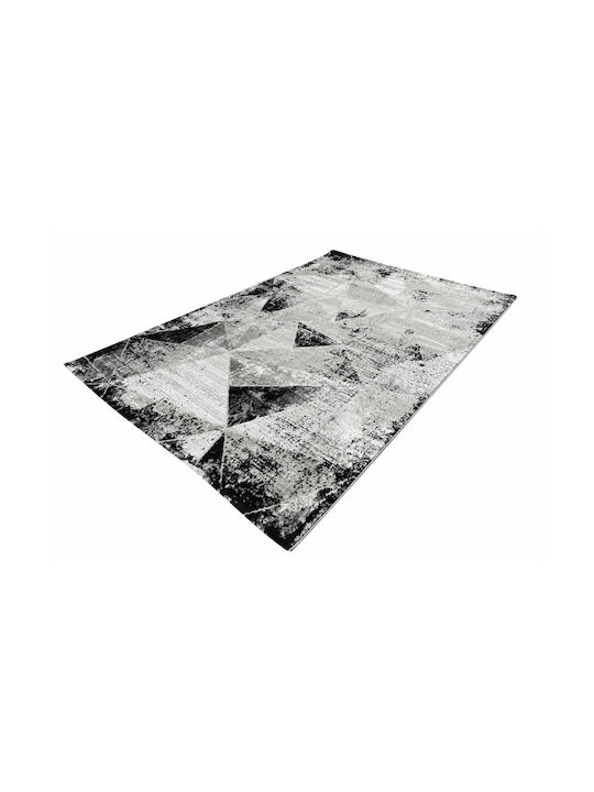 Balsan Σετ Μοντέρνα Χαλιά Κρεβατοκάμαρας Monaco Moma Grey / Black 3τμχ