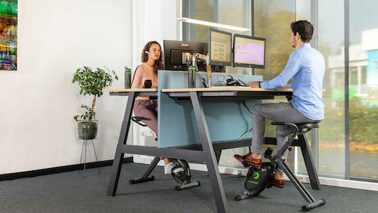 Tunturi Deskbike D20 Foldable Upright Exercise Bike Magnetic