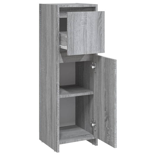 vidaXL Ντουλάπι Μπάνιου 30x30x95cm Sonoma