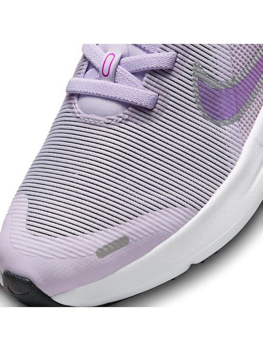 Downshifter Downshifter 12 Kids Sports Shoes Running with Hoop & Loop Closure Violet Frost