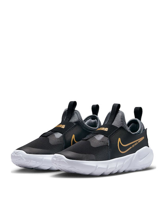 Flex Runner 2 Kids Sneakers Slip-on Black / Cool Grey / White / Metallic Gold
