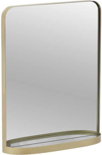 Inart 3-95-987-0003 Καθρέπτης Ορθογώνιος Χρυσός 60x46cm Inart 3-95-987-0003 Καθρέπτης Ορθογώνιος Χρυσός 60x46cm