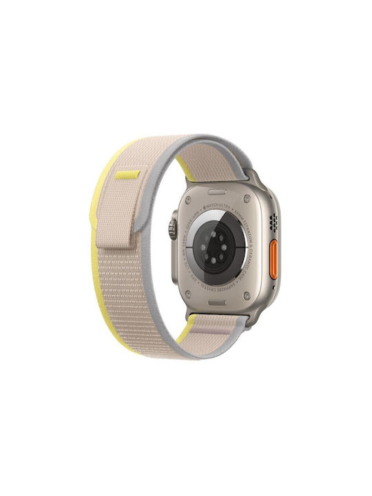 Apple Trail Loop S/M Strap Fabric Yellow/Beige (Apple Watch 44/45/46mm/Ultra 49mm) MQEG3ZM/A
