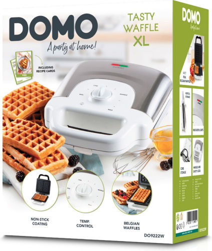 Domo Domo Waffeleisen Für Rechteckige Waffeln 2 Waffelplätze 900W