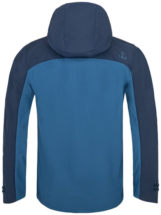 Ravio Winter Jacket Softshell Waterproof and Windproof Blue