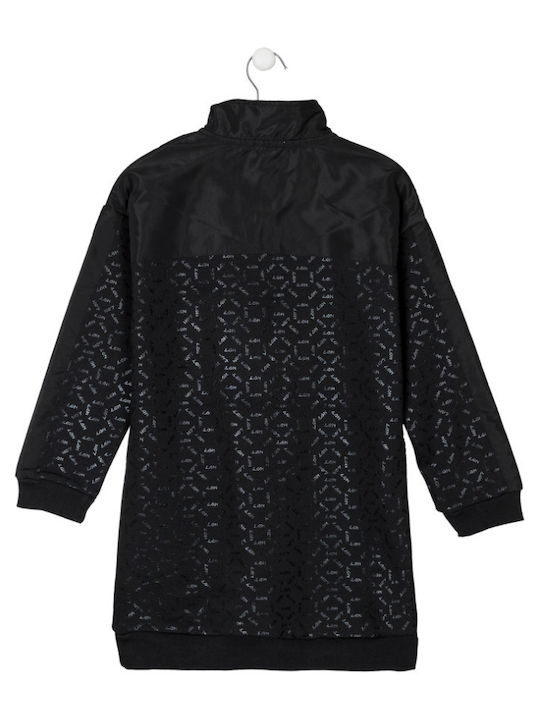 Losan Kids Dress Long Sleeve Black