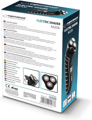 Esperanza Mens Shaver Razor EBG002K Rechargeable Face Electric Shaver