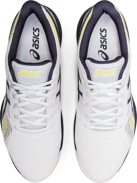 ASICS Gel-Game 8 Ανδρικά Παπούτσια Τένις για Όλα τα Γήπεδα White / Indigo Fog