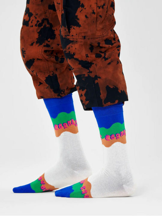 Happy Socks Coral Reef Rescue Κάλτσες Λευκές