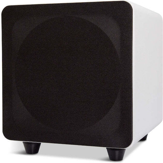 Argon Audio Bass8 MKII Αυτοενισχυόμενο Subwoofer με Ηχείο 8" 100W Λευκό