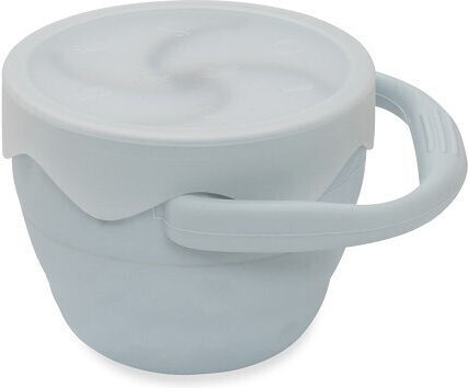 Interbaby Silicone Baby Container for 6+ months Gray