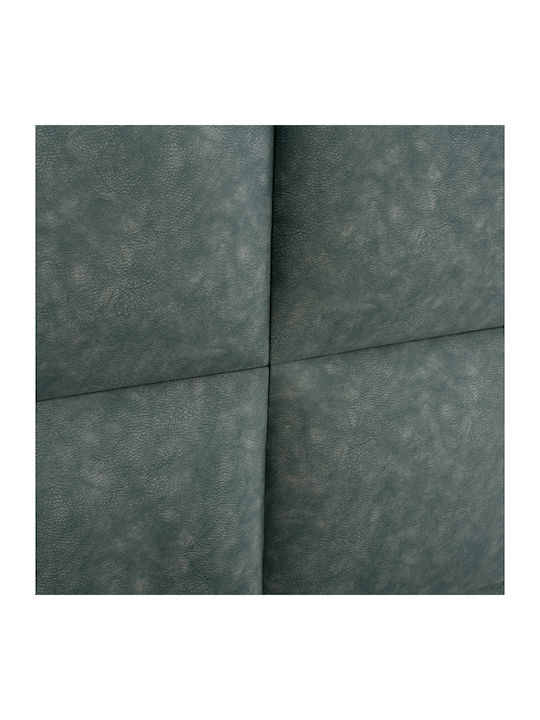 Milo Bett Halbhoch Mit Stoff Grüne Für Matratze 120x200cm