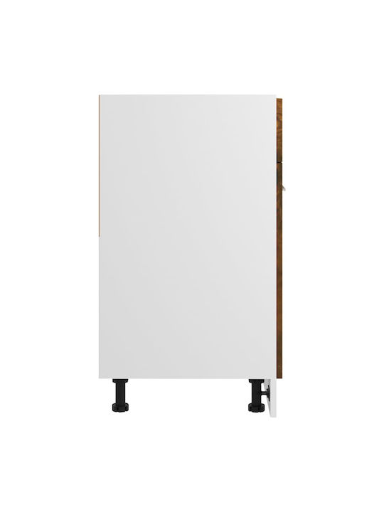 Επιδαπέδιο Ντουλάπι Καπνιστή Δρυς 60x46x81.5εκ.