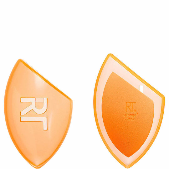 Real Techniques Set Cu Bureței De Machiaj Pentru Fundația Miracle Complexion Ornament Și Travel Case 2 Bucăți